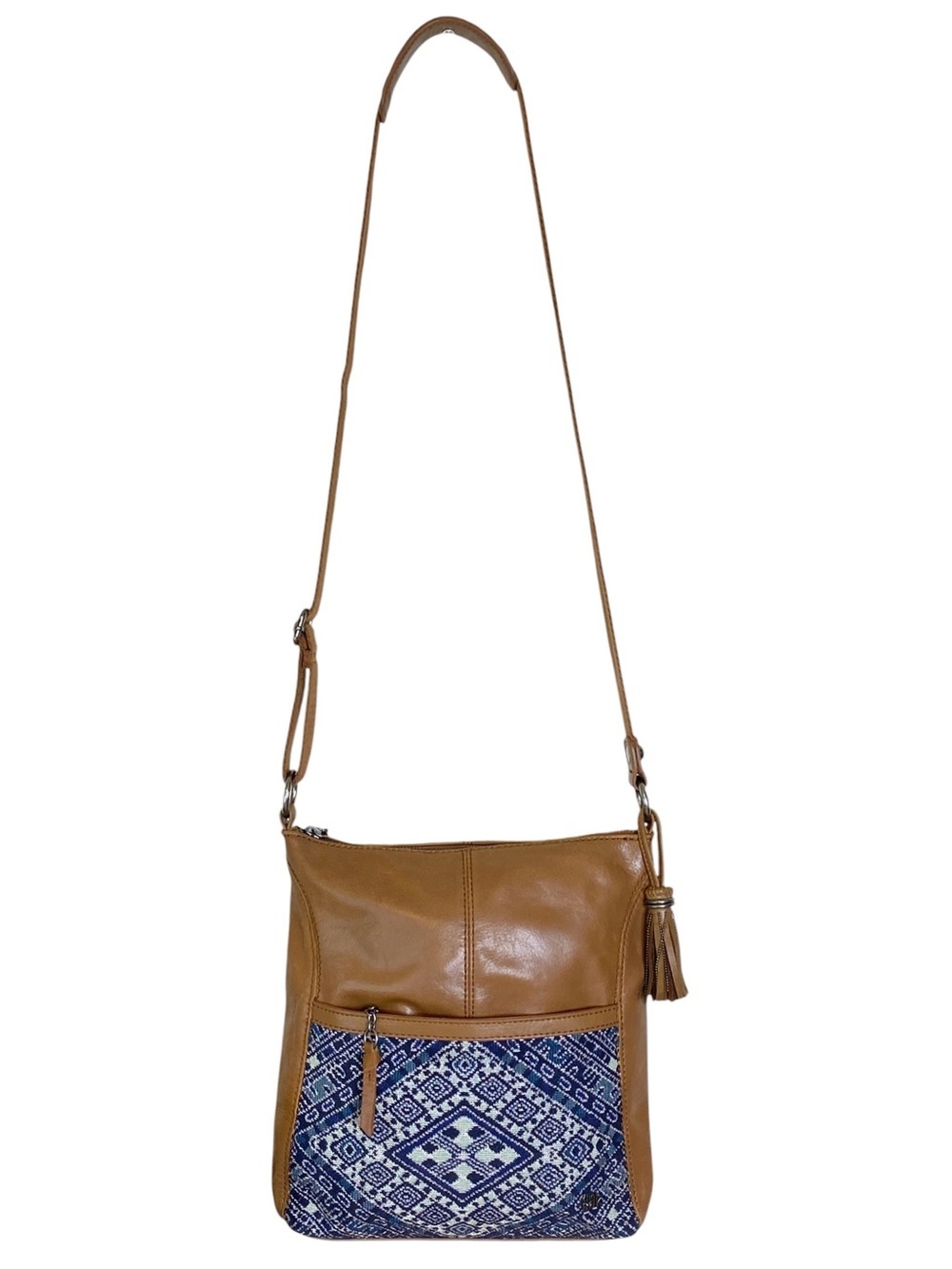The Sak Pax Swing Pack Leather Boho crossbody hobo bag - Picture 3 of 16